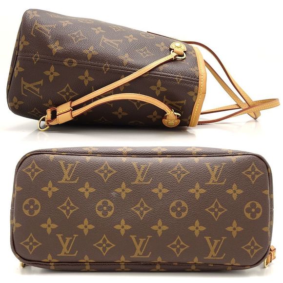 Louis Vuitton Monogram Neverfull PM Tote Bag Brown - Picture 2 of 7